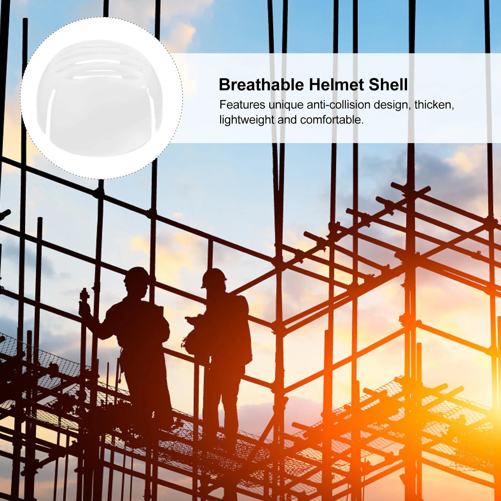 

Anti-collision Safety Breathable Hat Shell for Construction Electricians Mechanics Outdoor Head Protector