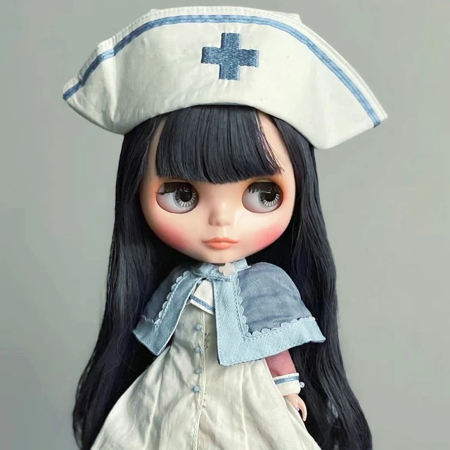 New Arrival Original Blyth Angellica Nurse of Compassion BJD Doll Dark  Purple with Brownish Tint Hair Customized Girl Toy - AliExpress 26