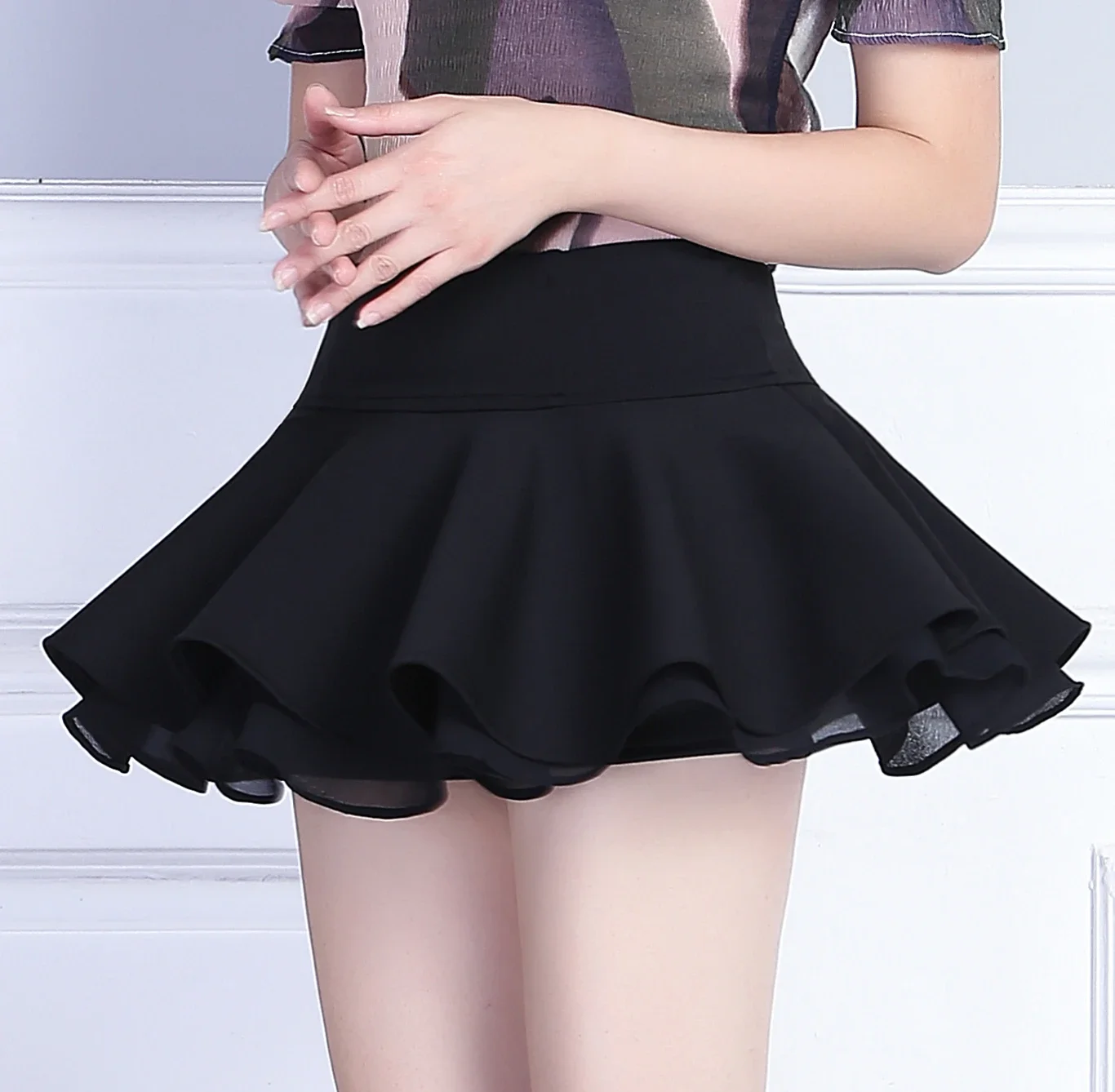 Tutu School Short Skirt Pants Suitable for The Whole Year Mini Saia High Waist Faldas Mujer White Korean Fashion Clothing