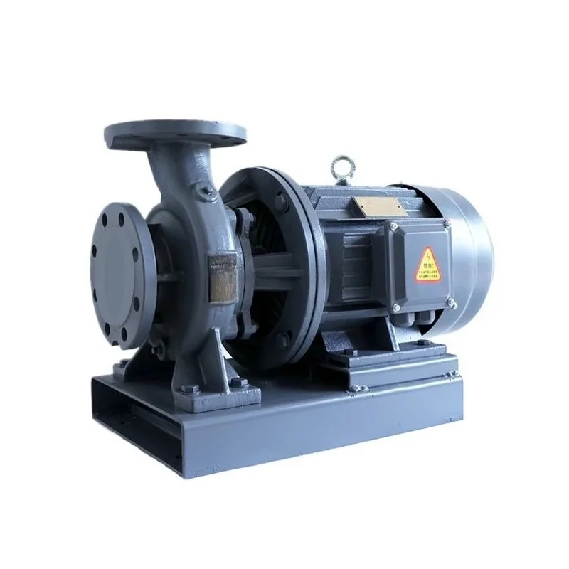 horizontal pipeline centrifugal pump 380V high temperature resistant hot cold water circulating booster self‑priming water pump