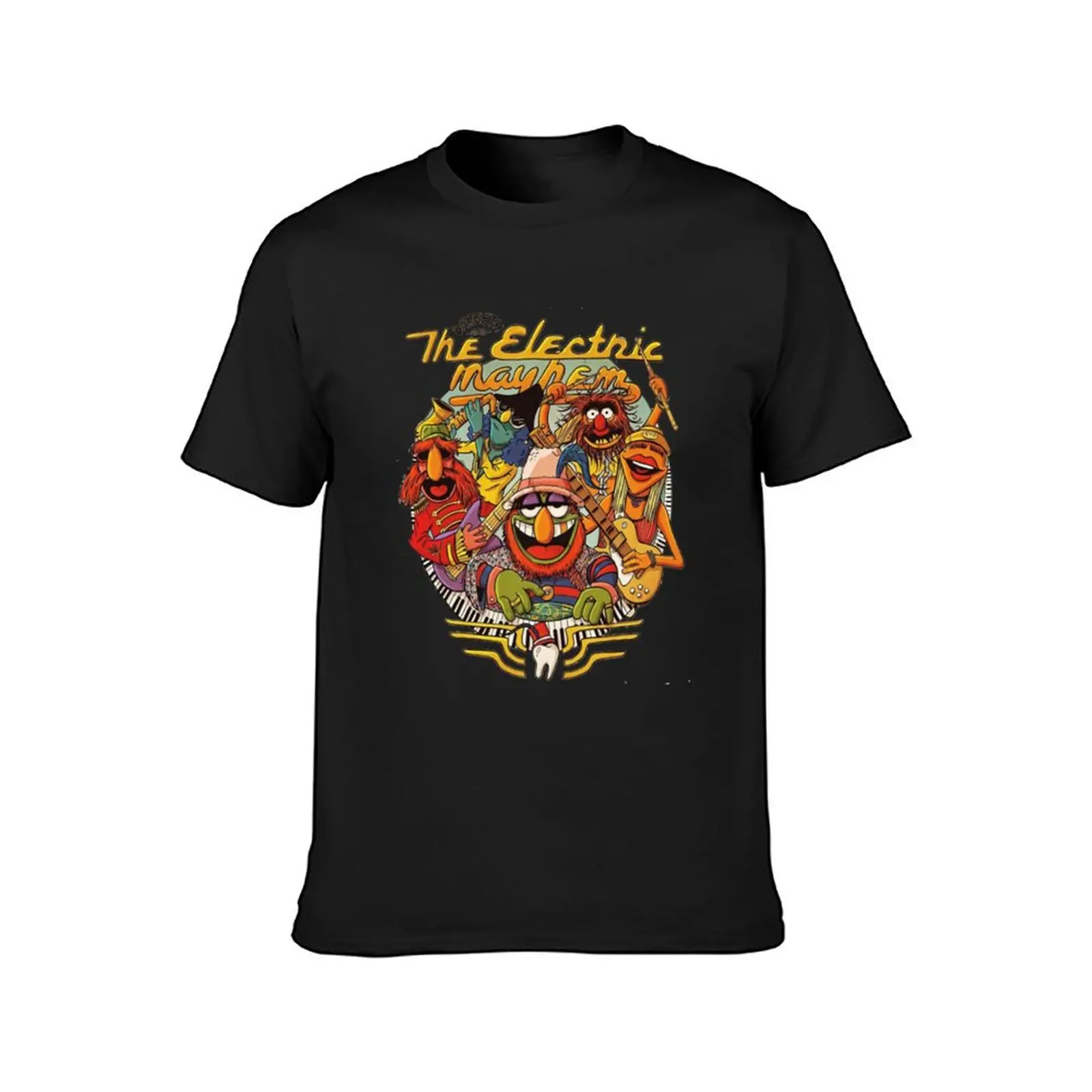 dr teeth and the electric mayhem shirt T-Shirt vintage clothes plain korean fashion anime clothes tshirts for men