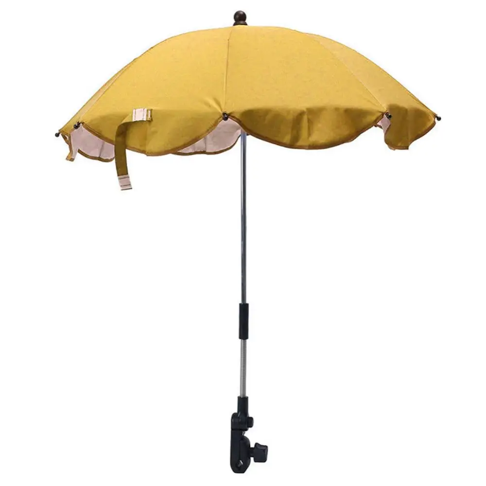 New Infant Baby Stroller Pushchair Pram Umbrella Sun Shade Canopy Cover Parasol Baby Stroller Accessories