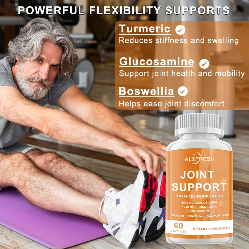 Chondroitin Capsule Alleviate Cartilage Breakdown Loss Reduce Osteoarthritis Symptoms Alleviate Pain Stiffness Nourish Cartilage