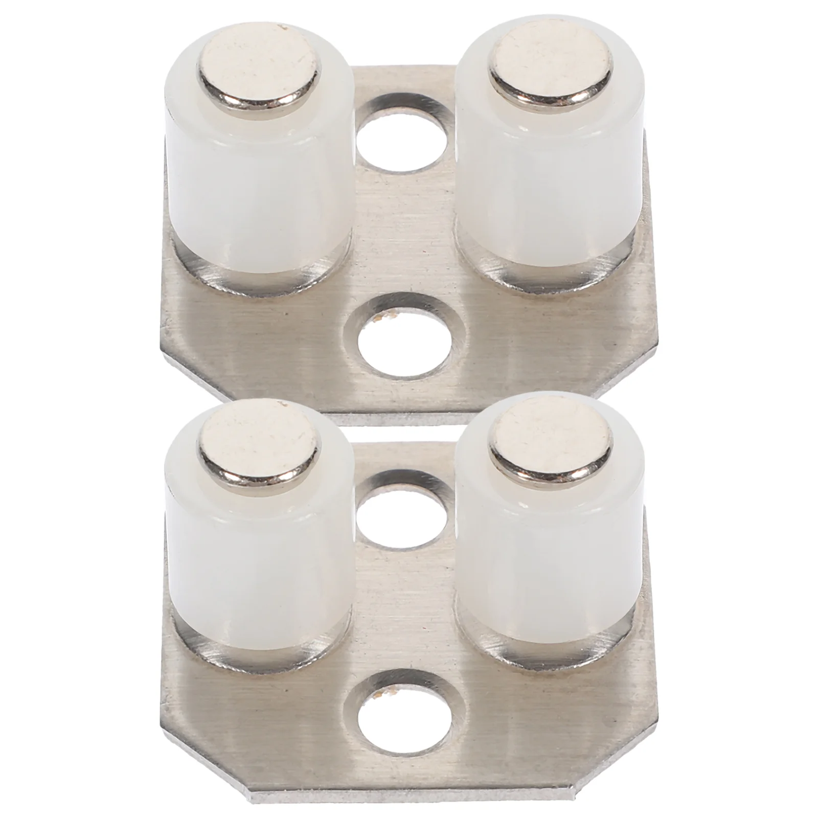 2 pz porta scorrevole Barn Rails guida inferiore del pavimento Guide in legno tappo per Hardware dell'armadio in acciaio