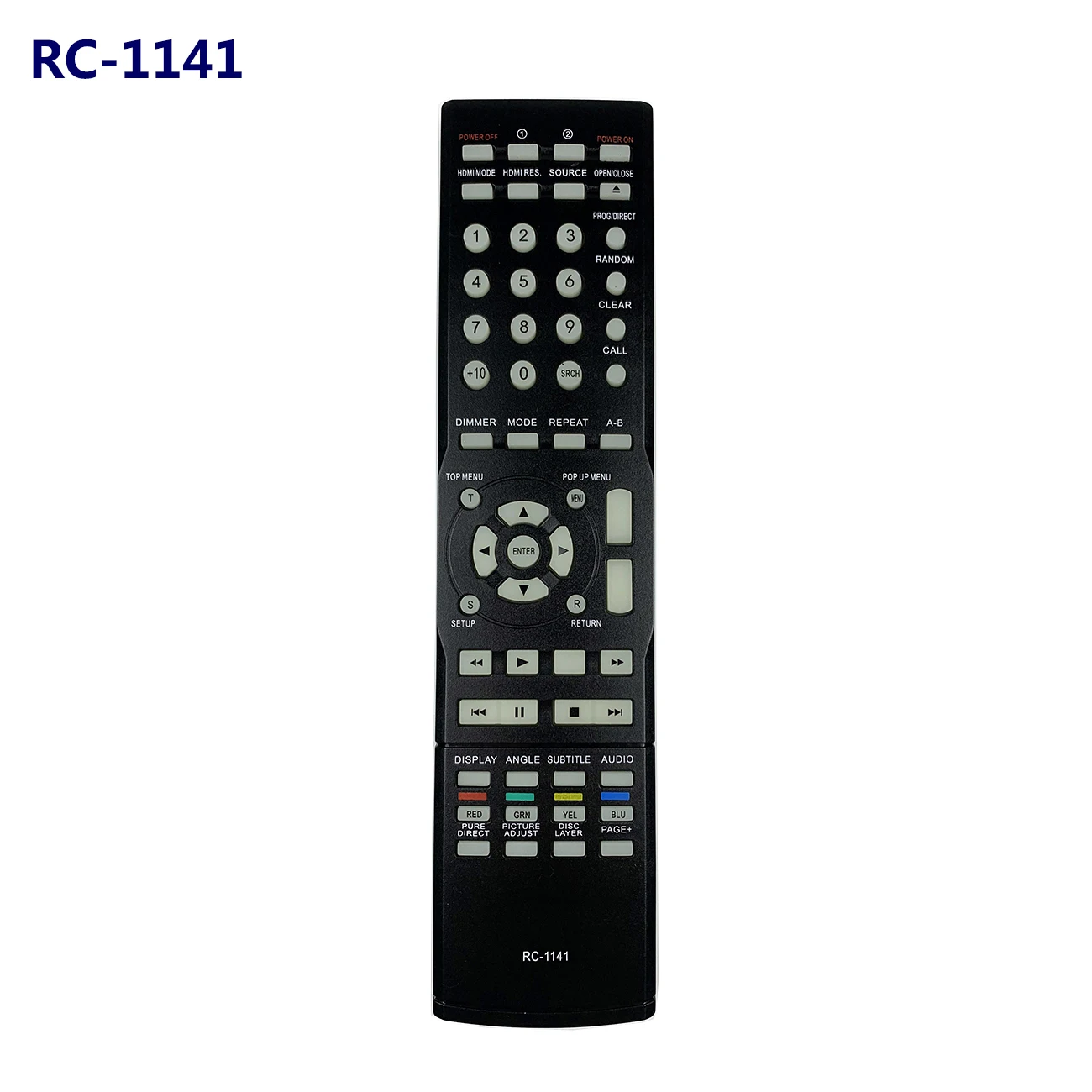 

RC-1141 for Denon BLU-RAY DVD Player Remote Control DBP-4010UD DBP-A100 DBP-4010UDCI DBP-4010