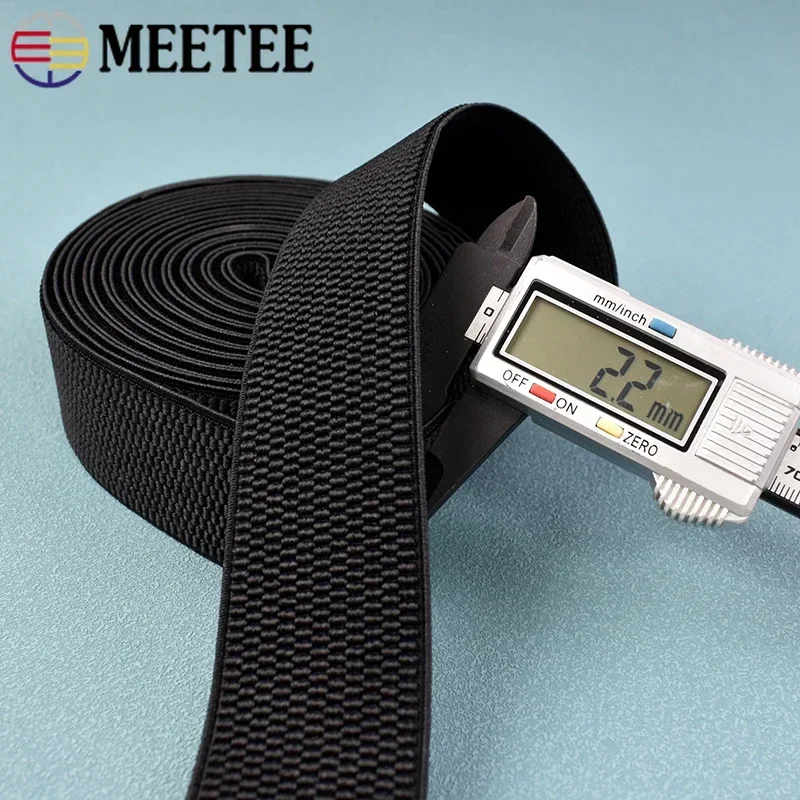 

2-5Meters Nylon Elastic Band for Sewing 2.5-10cm Rubber Bands Skrit Pant Belt Waistband Stretch Tape DIY Garment Accessories