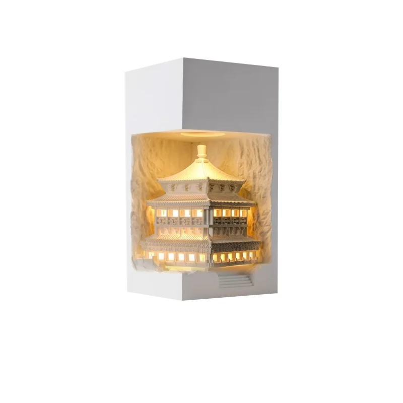 

Wall lamps, entrances, stairs, corridors, aisles, niches, decorations