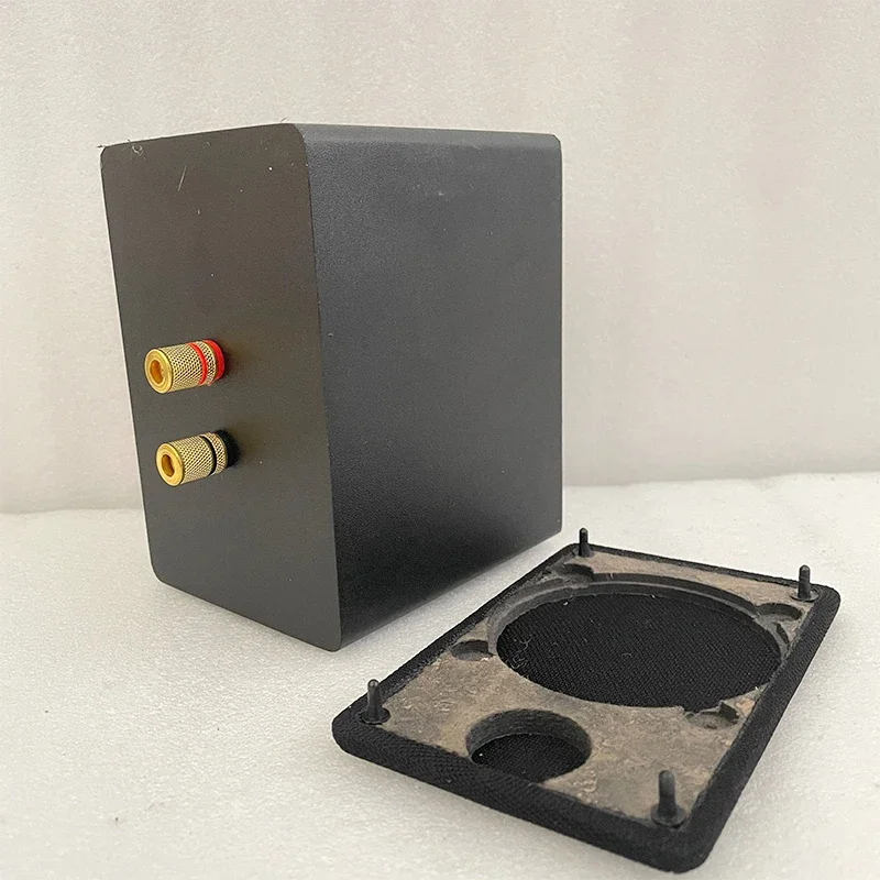 المتكلم قذيفة فارغة صندوق 3 بوصة مربع مكبر للصوت المتكلم لتقوم بها بنفسك الصوت الصغيرة HIFI الصوت خشبية مكبر صوت للسيارة الهيكل البيت 1 قطعة