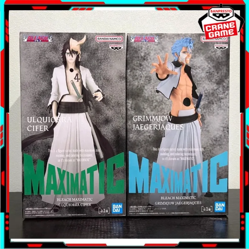 

В наличии Оригинальная фигурка Bandai BLEACH MAXIMATIC Grimmjow ULQUIORRA CIFER (Улькиорра Сифер) — модель для коллекционирования, аниме-игрушка, подарок