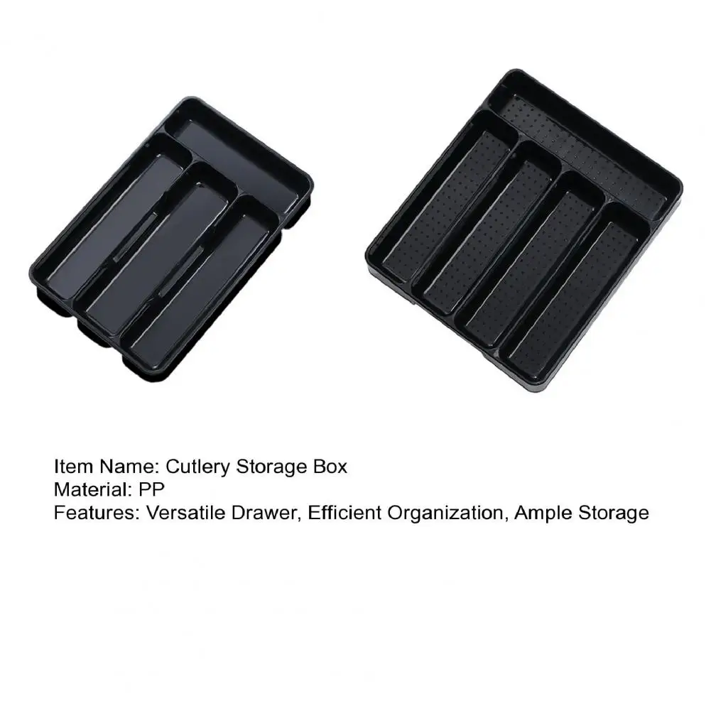 Organizador de cajones, bandeja de cocina expandible, soporte de cubiertos ajustable con 4/6 compartimentos, divisor de almacenamiento de cubiertos, 1/2 Uds.