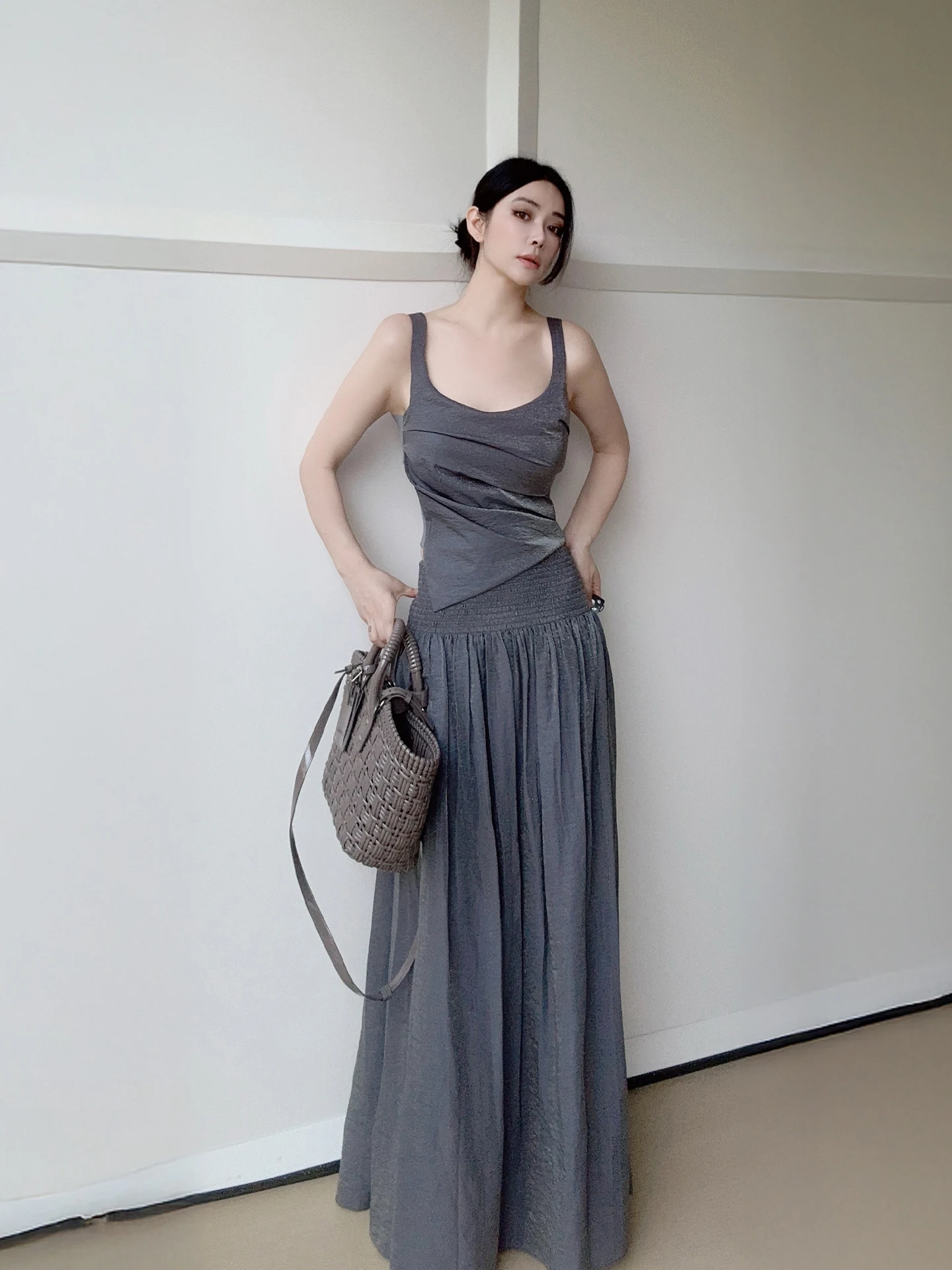 

Комплект из двух предметов: утягивающий жилет и юбка Faion Slimming, повседневная летняя коллекция Disimman Lings для женщин, взрослые размеры