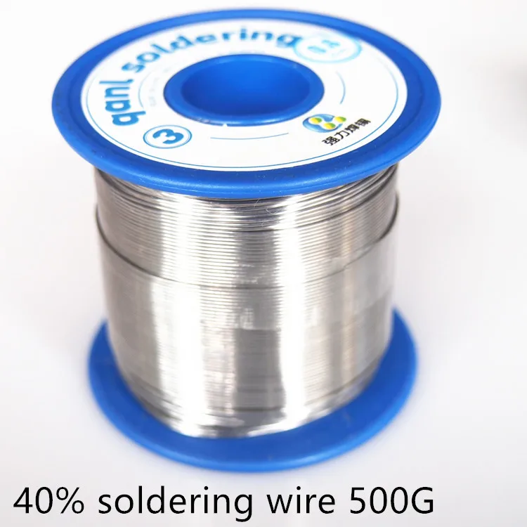 Welding Wires 40% Tin 0.6mm 500g Welding Wire Solder Wire for Welding Soldering Iron