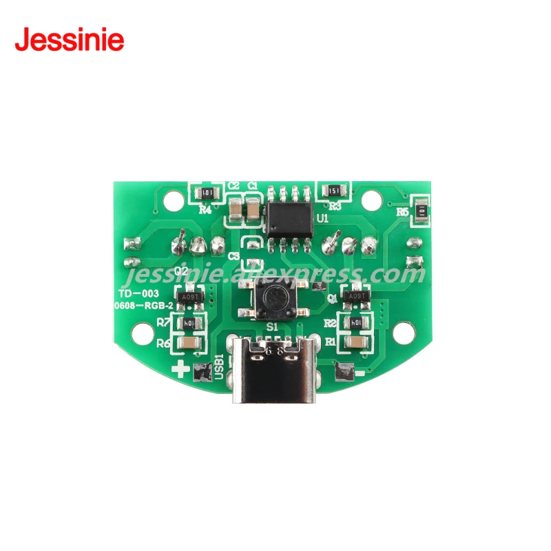Dual Spray Atomization Module USB Humidifier Driving Circuit Board Atomization Experimental Equipment Ultrasonic DIY Incubation