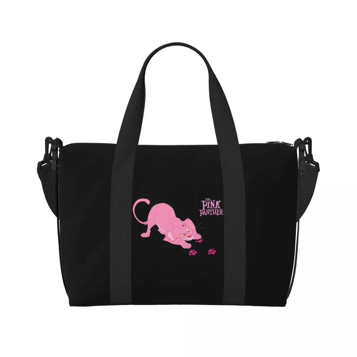 

Пользовательские P-Panthered продуктовые сумки-тоут для покупок женские большие вместительные сумки с героями мультфильмов пляжные дорожные сумки для спортзала