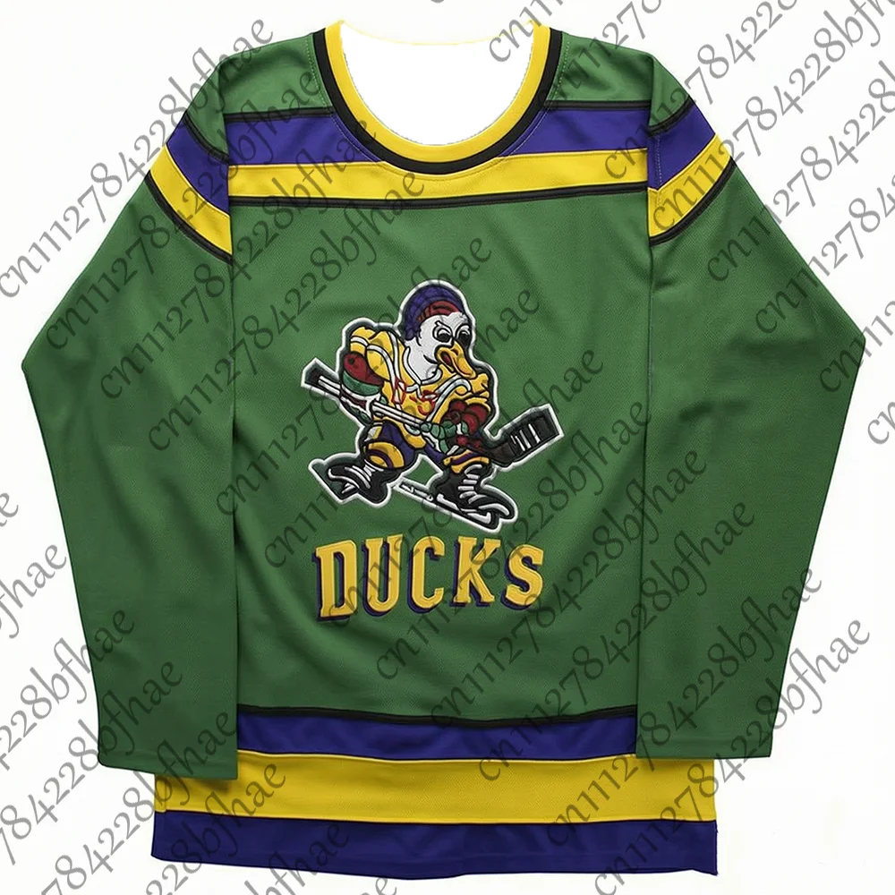 Ropa deportiva unisex de la película Mighty Ducks, camiseta de Charlie Conway 96, camiseta de Adam Banks 99, camiseta de Gordon Bombay 66, ropa para niños