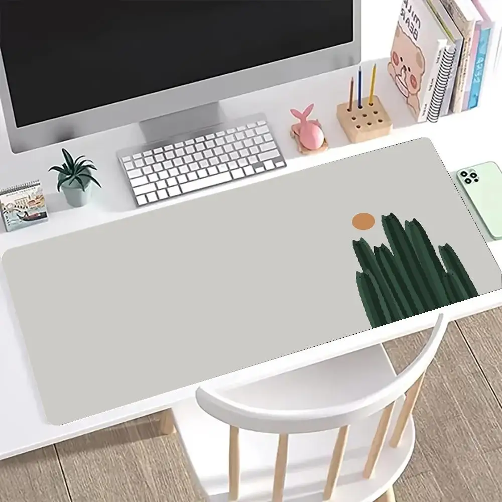 Cat Art Mouse Pad Large Computer Office Game Table Mats XXL Rubber Anti-slip Gaming Keyboard Mousepads Long Desk Pads