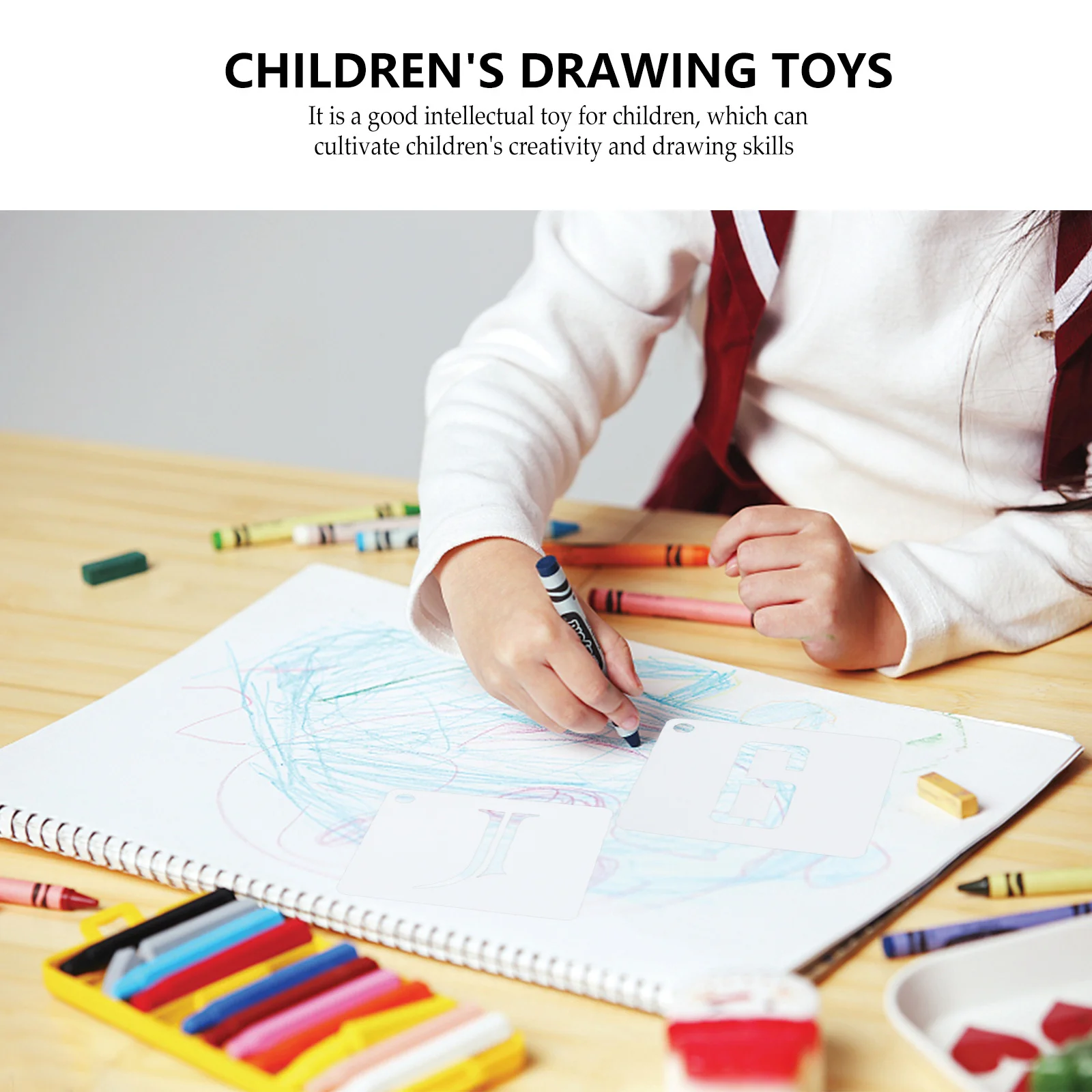 

36Pcs English Alphabet Number Templates Reusable Hollow Letter Stencils Drawing Painting DIY Craft Templates Art Mold