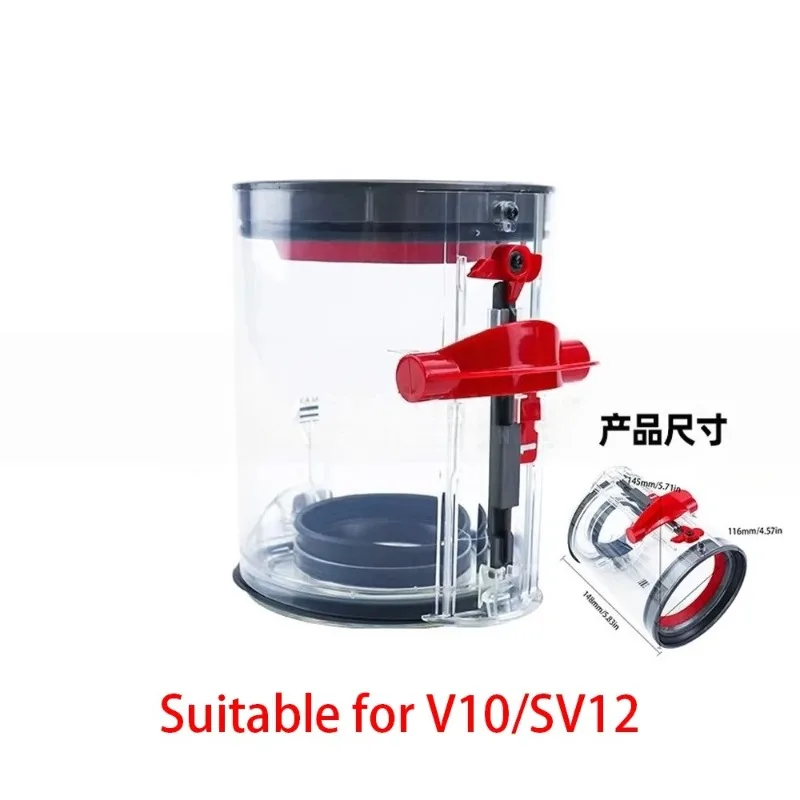 Suitable for V10 V11 Accessories Cyclone Dust Collector Dust Bin Garbage Can HEPA Filter  Robot Vacuum Cleaner Parts
