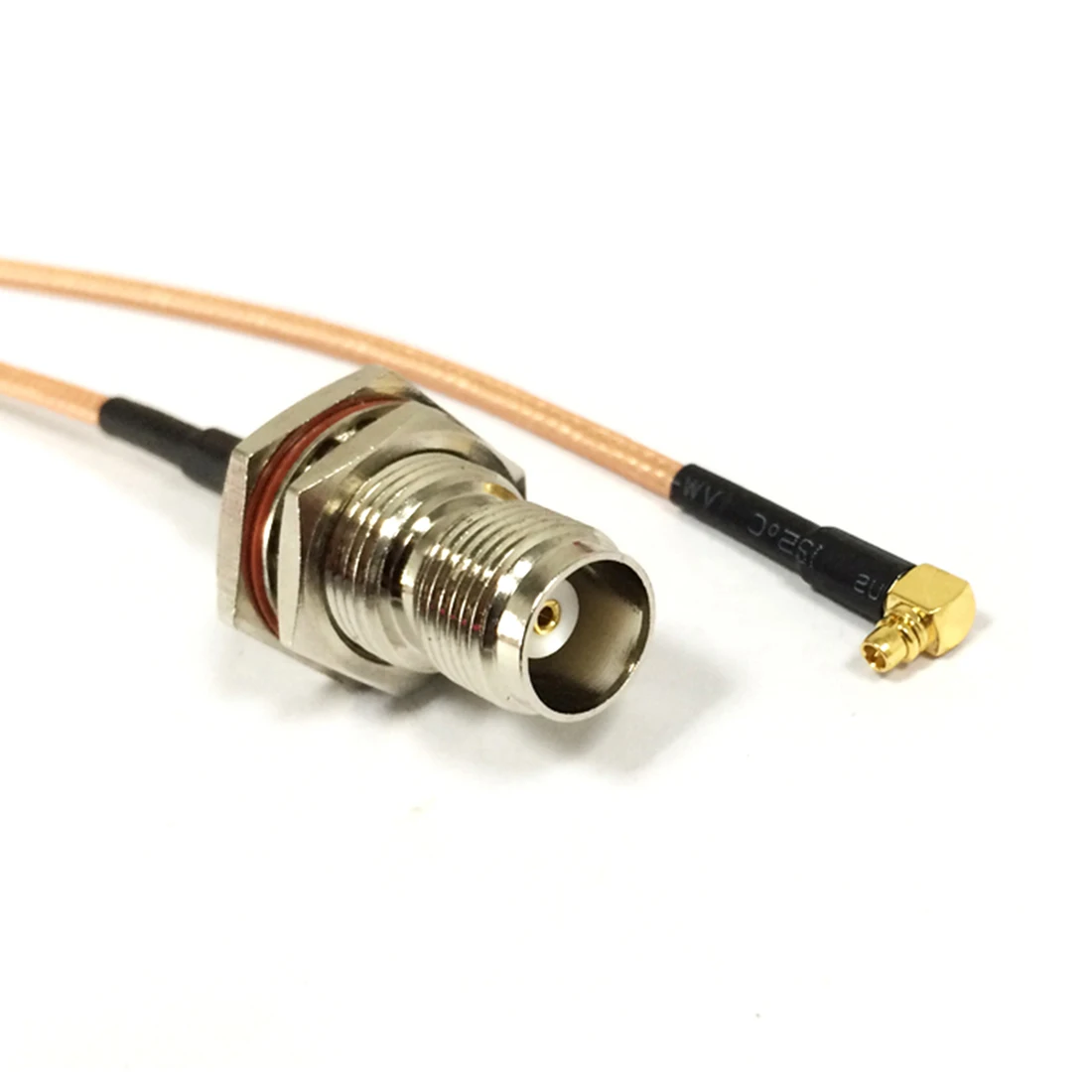 1szt Nowy kabel pigtailowy TNC żeński do MMCX wtyk męski kątowy RG316 RG174 RG178 15/20/30/50/100cm do sprzedaży hurtowej WIFI