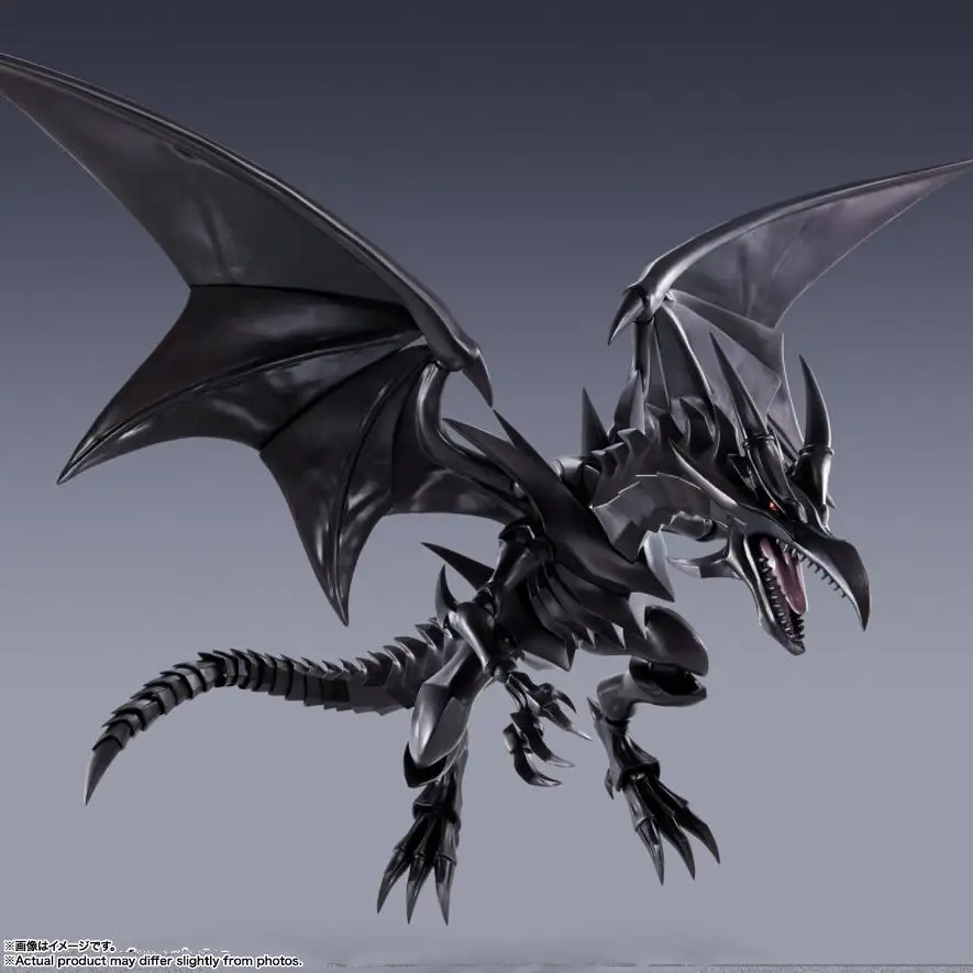 In stock, Bandai SHM real red-eyed black dragon, Chengnei Keye, Game King, genuine monster can be moved.