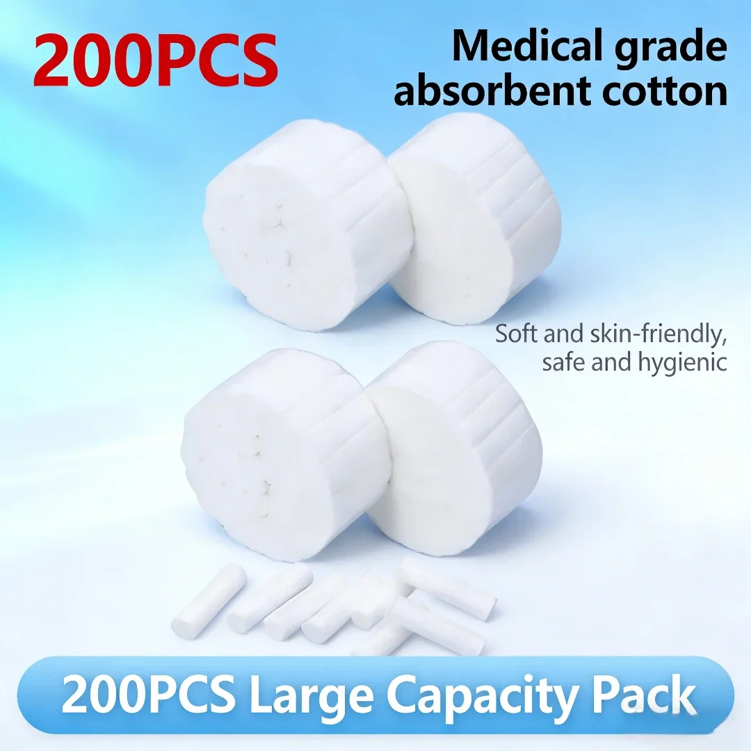 

Dental Medical Surgical Cotton Rolls Tooth Gem & Teeth Whitening Cotton Roll Dentist Clinic Supplies