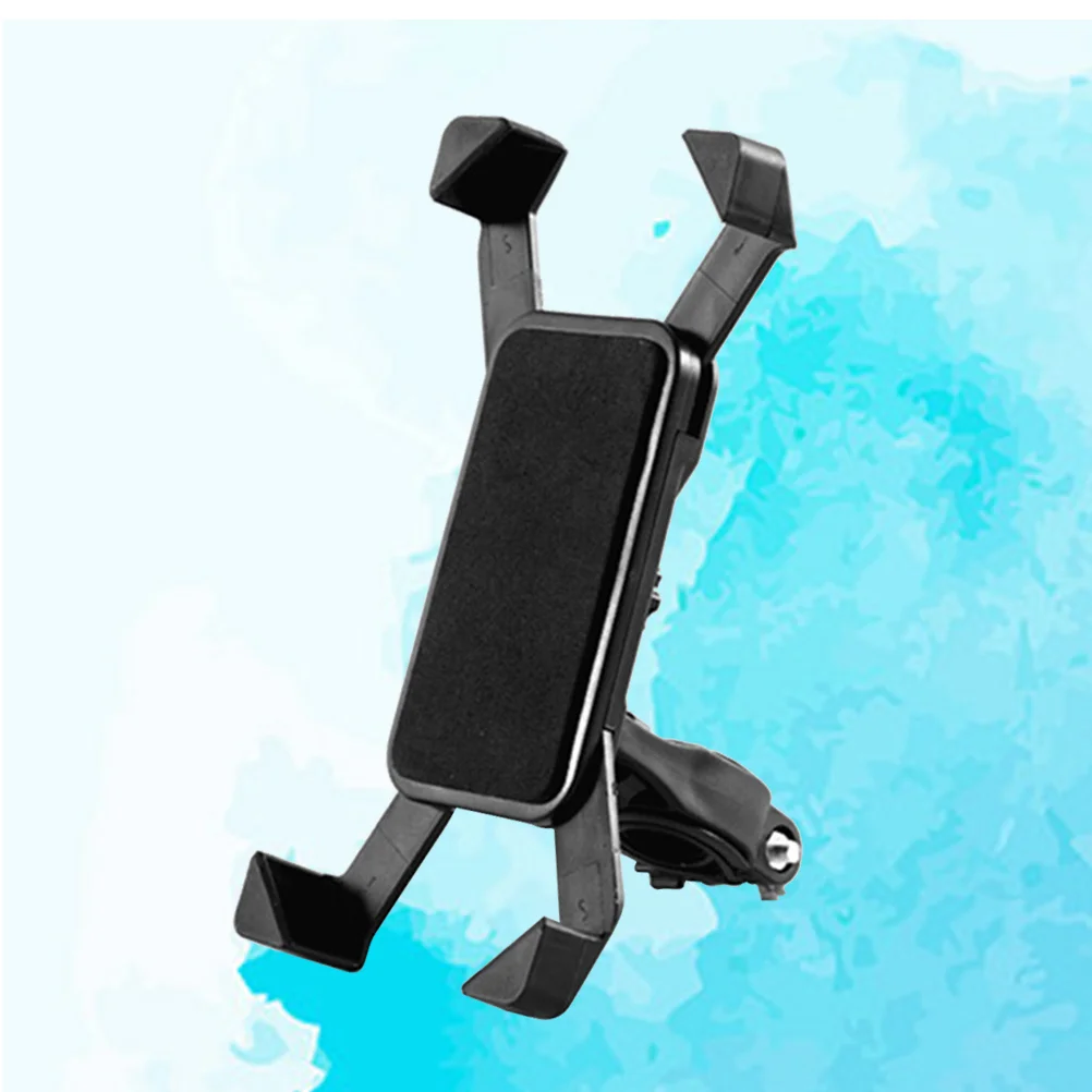 Universal Silicone Bike Motorcycle Cell Phone Mount Adjustable Handlebar Holder Cradle for Bike Motocycle ATV Fits for iPhone Pi