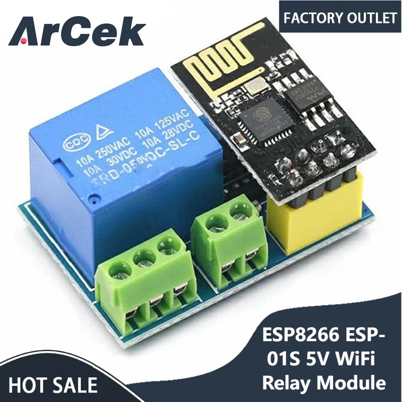 ESP8266 ESP-01S 5V WiFi Relay Module Things Smart Home Remote Control Switch for Arduino Phone APP ESP01S Wireless WIFI Module