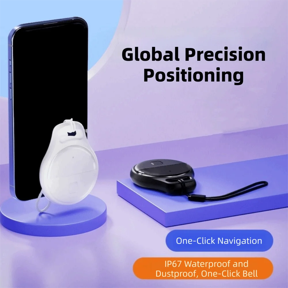 

Portable Mini GPS Tracker Precision Positioning Security Bluetooth GPS Tag Tracker Sound Locate Smart Tags Locator