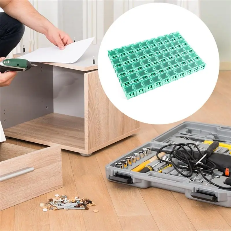 B62B-SMD SMT Electronic Component Container Mini Storage Boxes Kit For Electronic Components Electronic Components Storage Box R