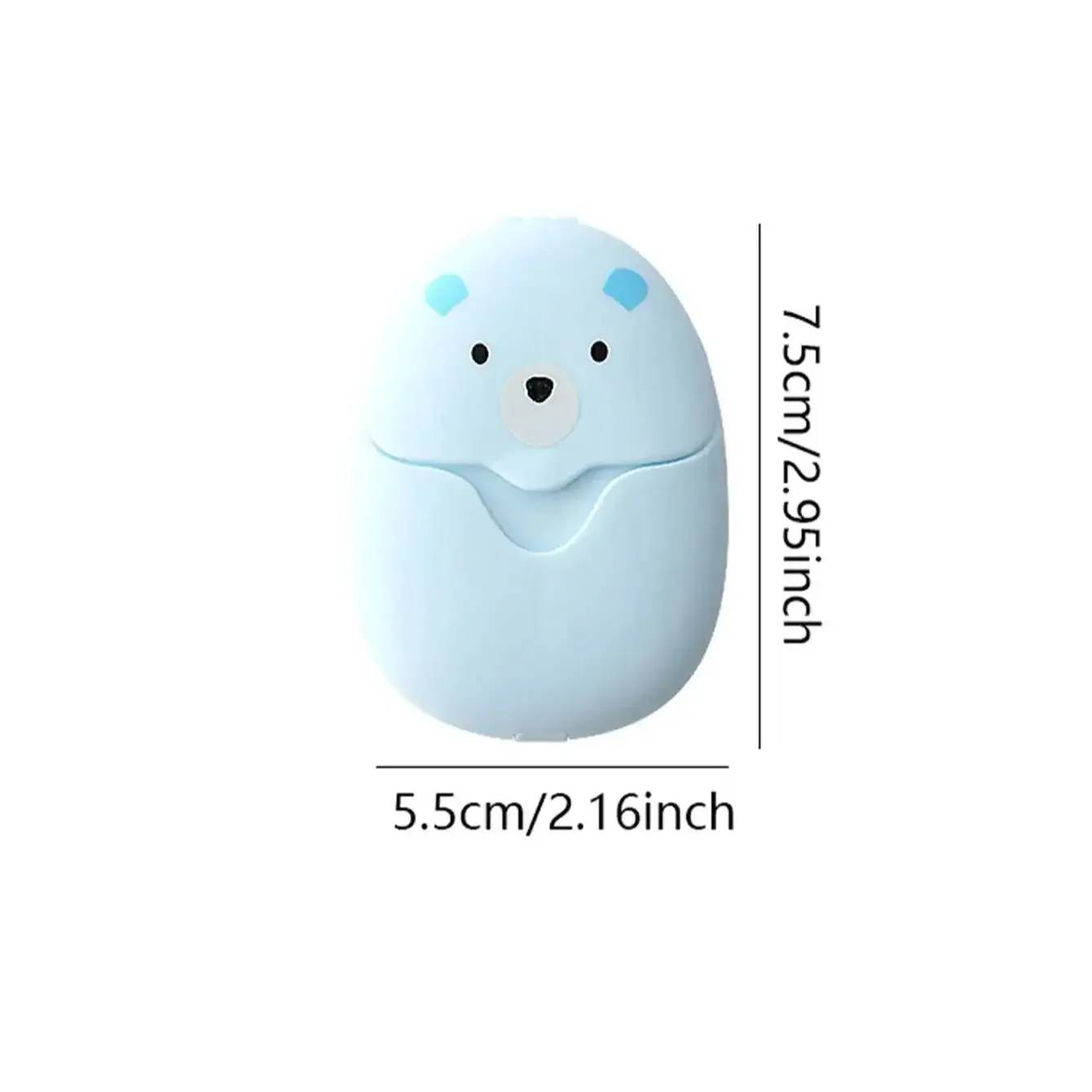 1pc-50 pack travel portable soap paper, outdoor disposable soap, hand washing soap, cleaning soap image 6