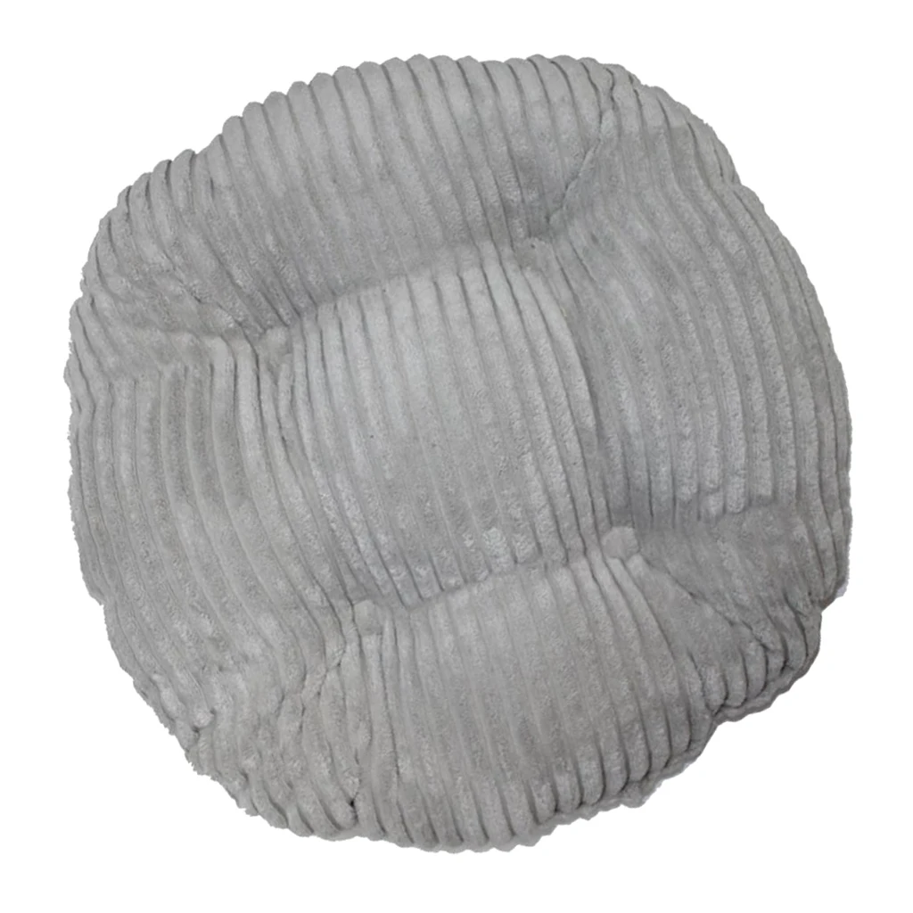 Round Floor Cushion Round Seat Cushions Overstuffed Chair Cushion With Velvet And High Loft suitable for floor gaming