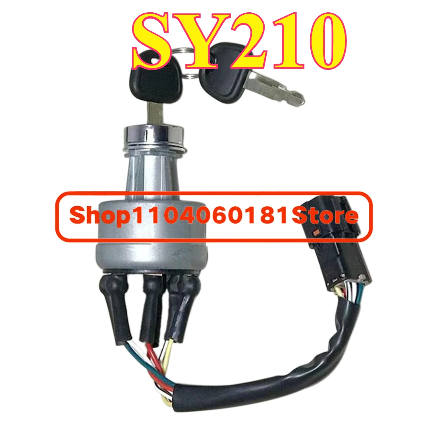 

For Sany Excavator SY210 Engine Ignition Switch Fits