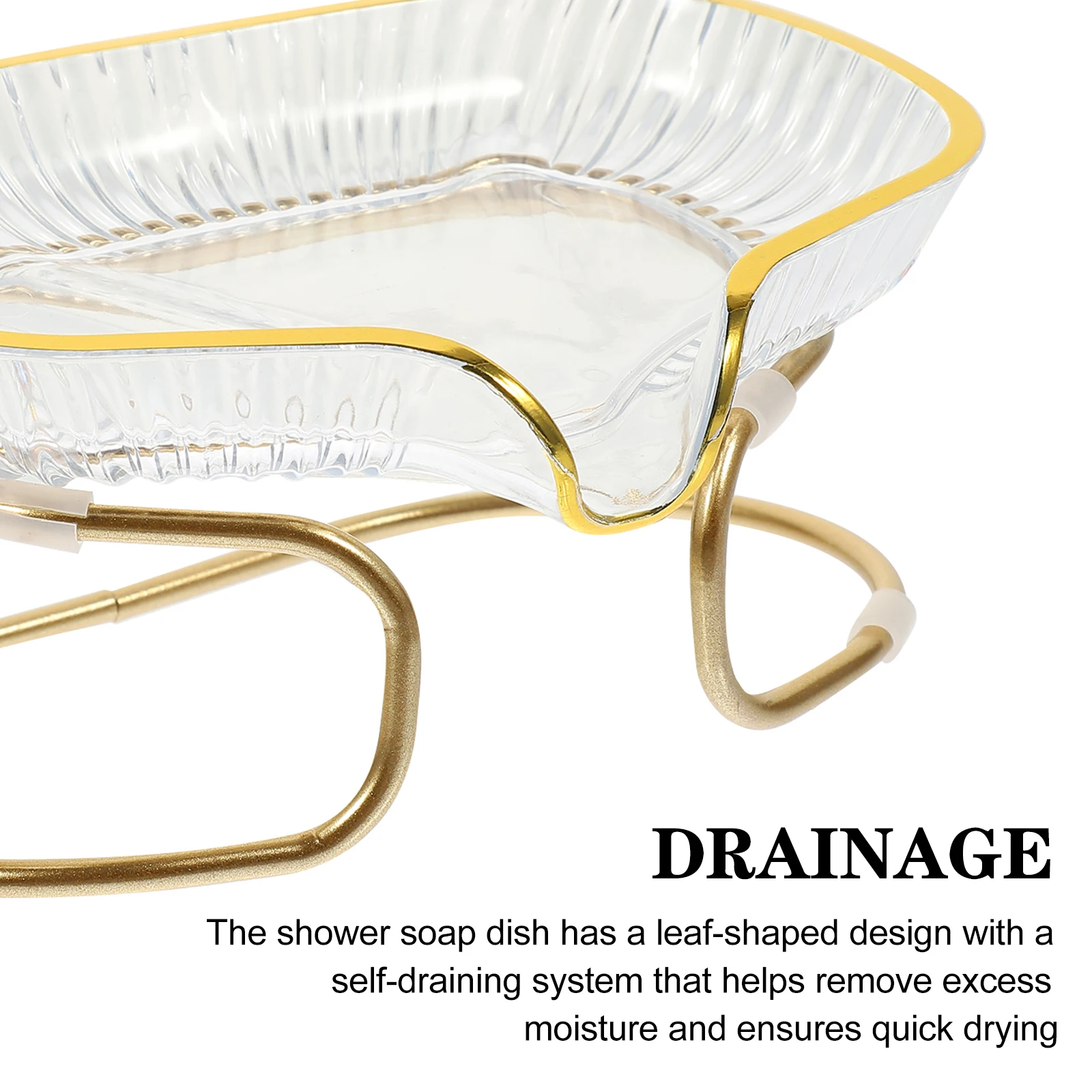 

Soap Storage Rack Tray Drainer for Bar Bathroom Holder Travel Dish Tub Drying Iron Shower Sponge Stand