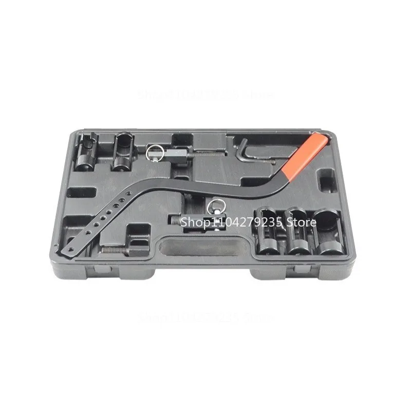 

Подходит для 10-компонентного набора несъемных плоскогубцев для клапанов и инструмента для разборки пружины клапана.