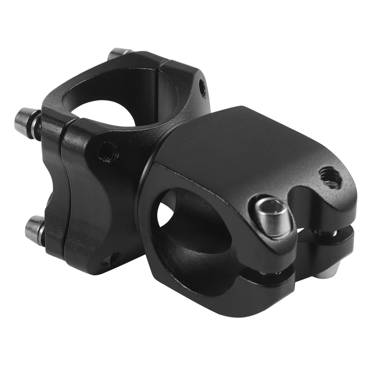 

Bike Handlebar Stem 31.8Mm Aluminum Alloy Mountain Bike Riser Dead Fly Stem Wear-Resistant Shockproof Comfortable