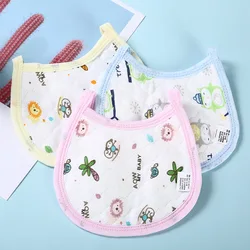 Cotton Baby Bibs Newborn Infants Cartoon Printing Burp Cloths Saliva Towel for Baby Boys Girls Accessories Clothing