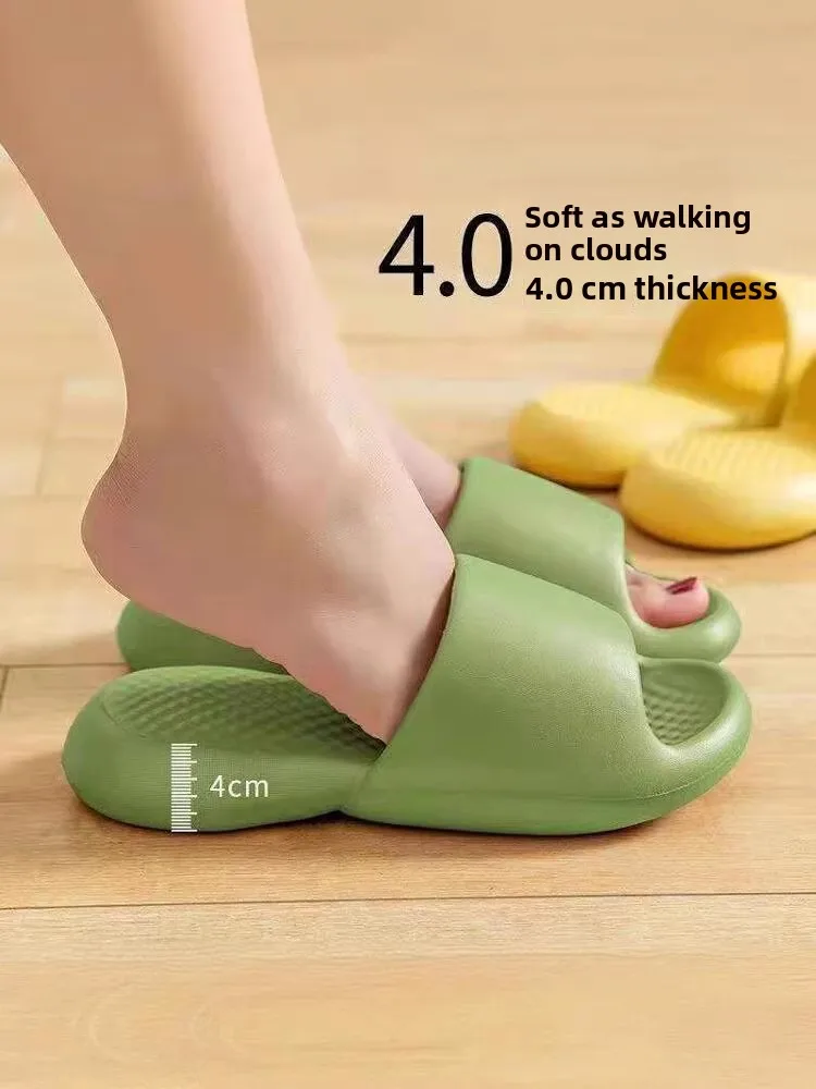 

Новые домашние тапочки для мужчин и женщин, нескользящие, для ванной, бесшумные, прочные, легко чистящиеся, повседневные, из ЭВА.