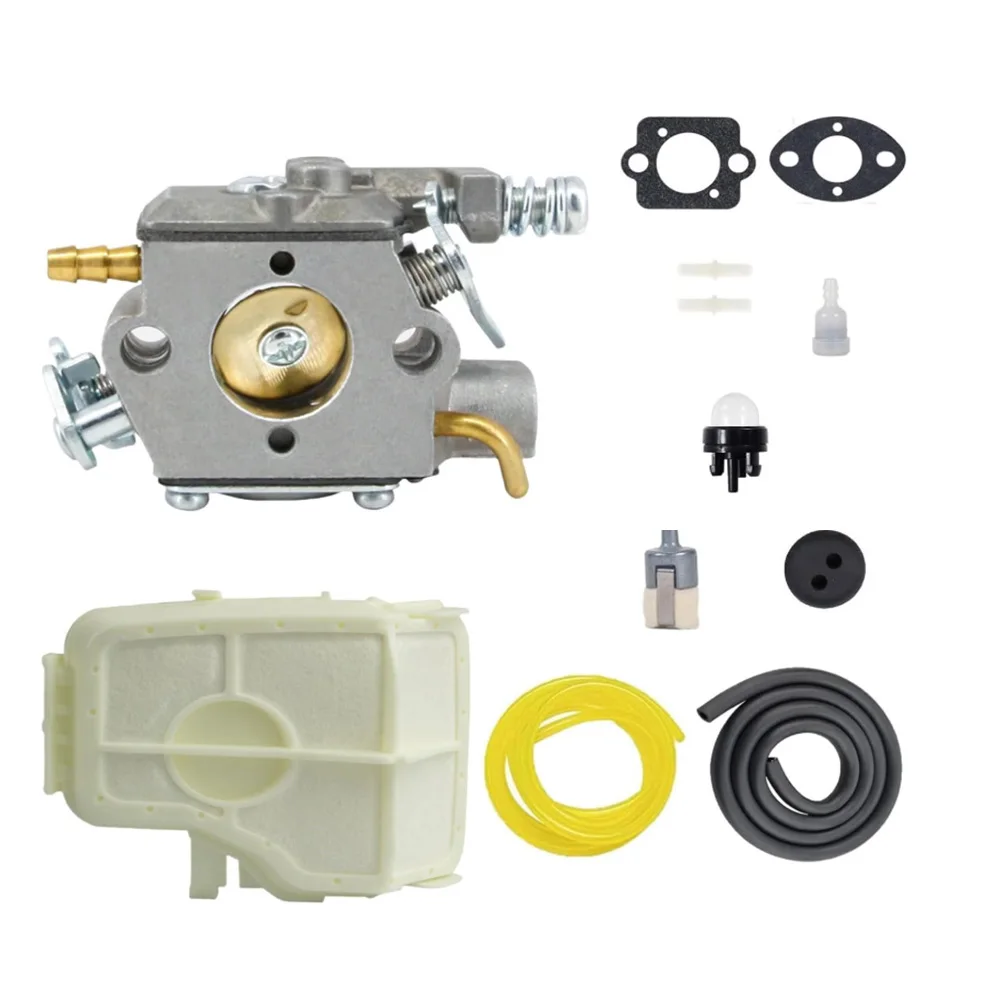 For CS-310 For Chainsaw WT-946 Carburetor Kit A021001700 with Air Filter and Complete Fuel and Oil System Components