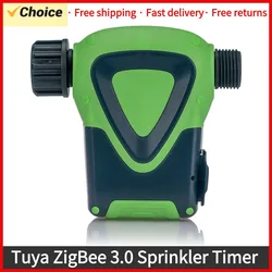 Tuya ZigBee 3.0 Sprinkler Timer Garden Automatic Watering Irrigation Timer Intelligent Timing Valves Controller