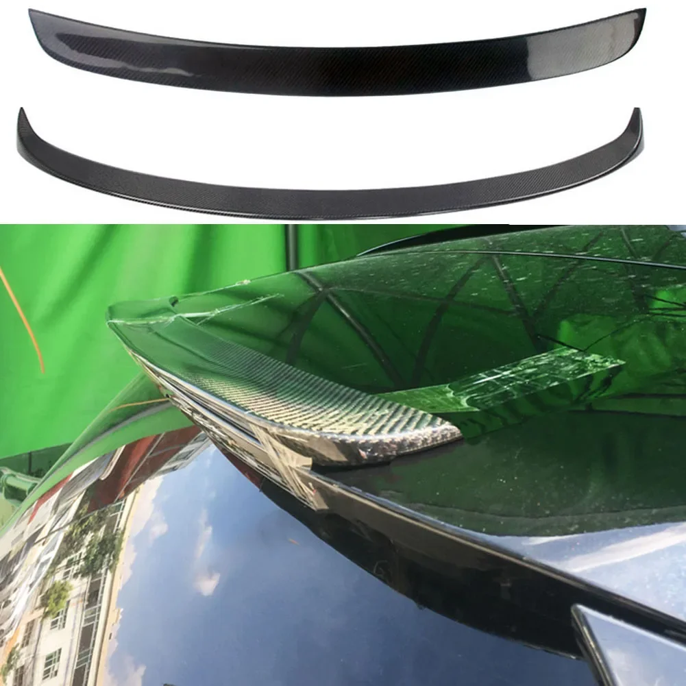 Car Real Carbon Fiber Rear Trunk Spoiler For BMW F15 X5 X5M 2014-2018