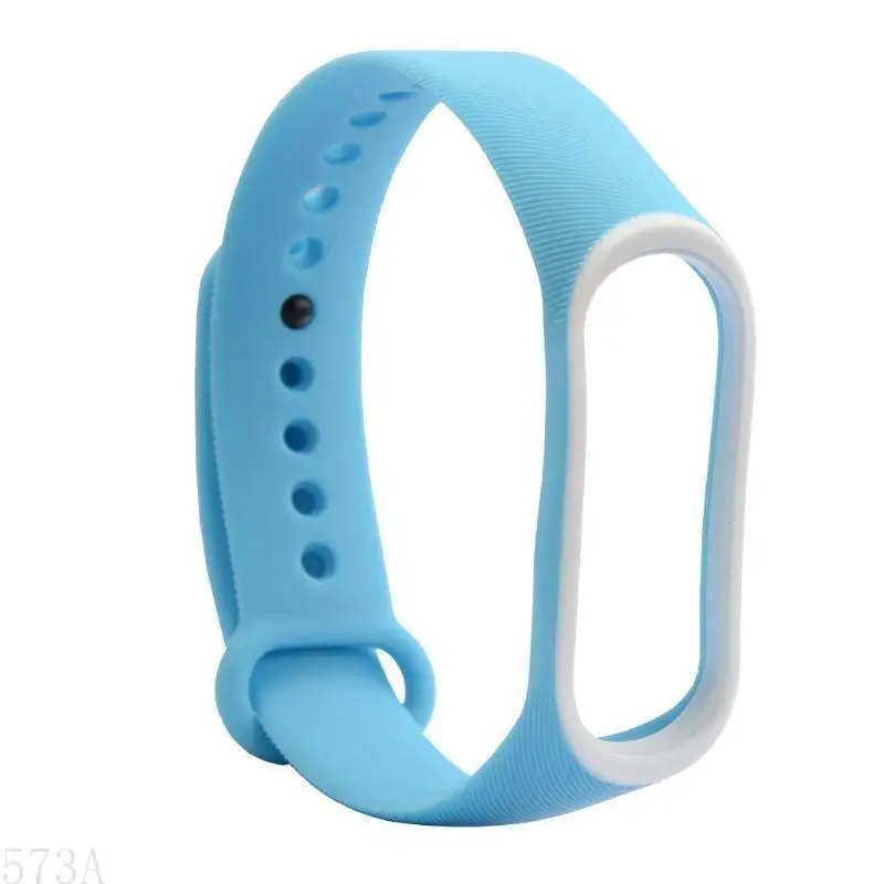 573A Силиконовые ремня часов Quick Release Watch Bands Soft Rubber подходит для Mi Band
