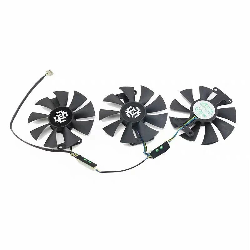 3pcs GA91S2H DC 12V 0.35A 4pin GTX 960 GPU Cooler For Zotac GTX 950 960 Extreme Plus Gaming HA/HB Graphics Fan