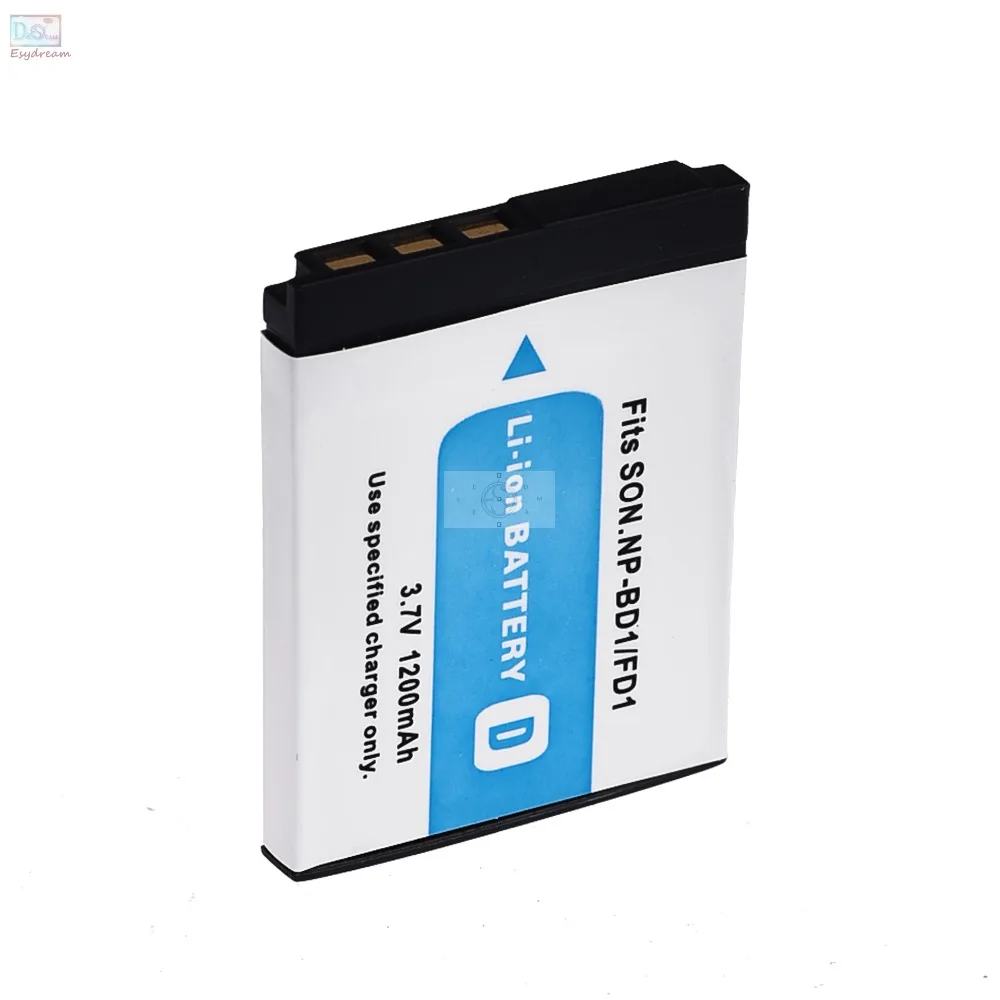 NPBD1 NP-BD1 NP-FD1 Camera Battery for Sony T200 T90 T900 T70 T77 T700 PM100