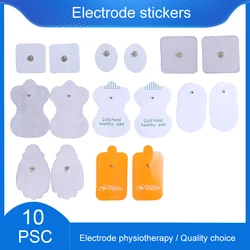 Reusable Self Adhesive Gel Electrode Pads for Tens Acupuncture Physiotherapy Digital Electrode Therapy Machine Pulse Stimulator