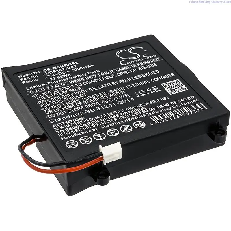 Imagem -03 - Cameron Sino 3200mah Bateria Hds1021bat para Owon Hds1021m Hds-n Osciloscópio