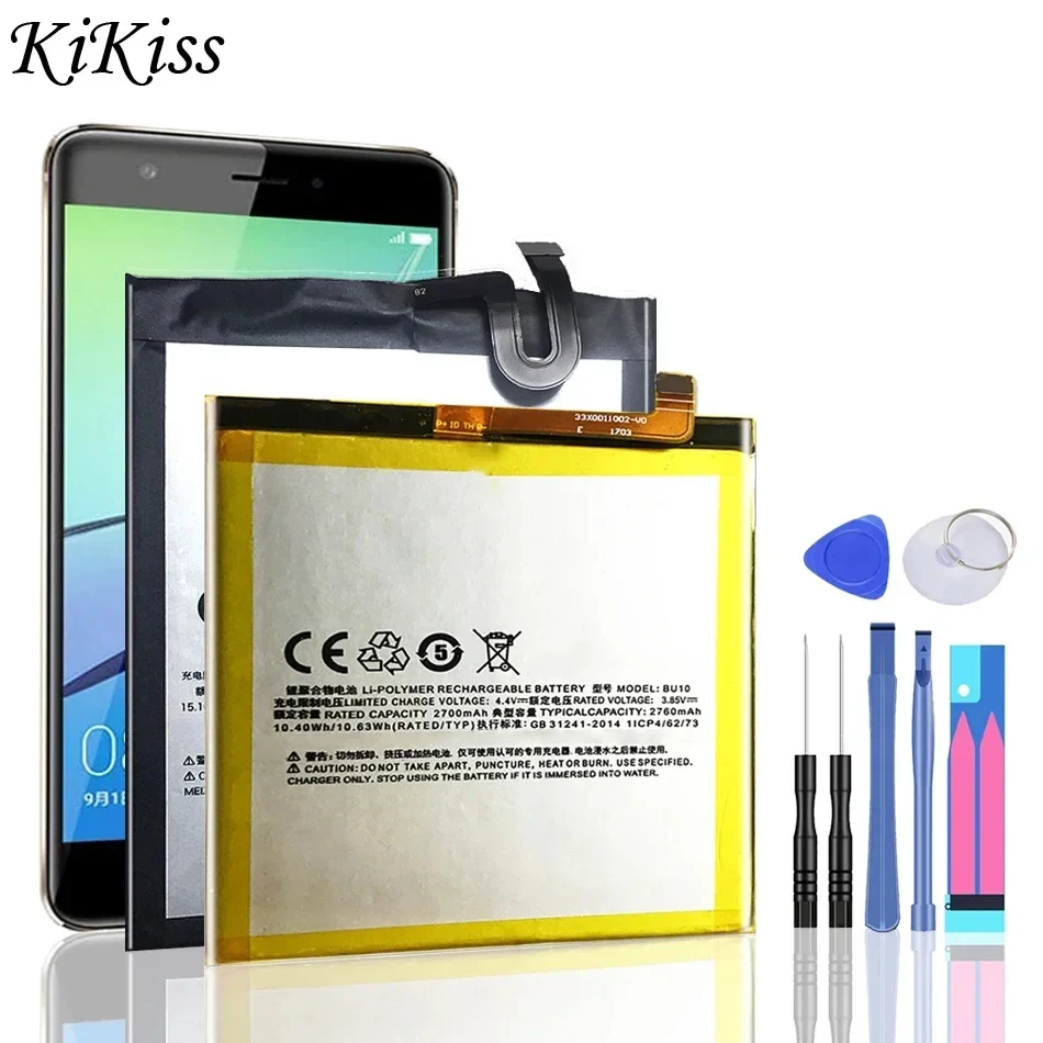 Аккумулятор для Meizu M3 M5 M6 Note 5, батарея BT61 L681H L681Q L681M M681H M681Q M681M, батарея для Meizu M1 M2 M3 M3S M5S M5C mini