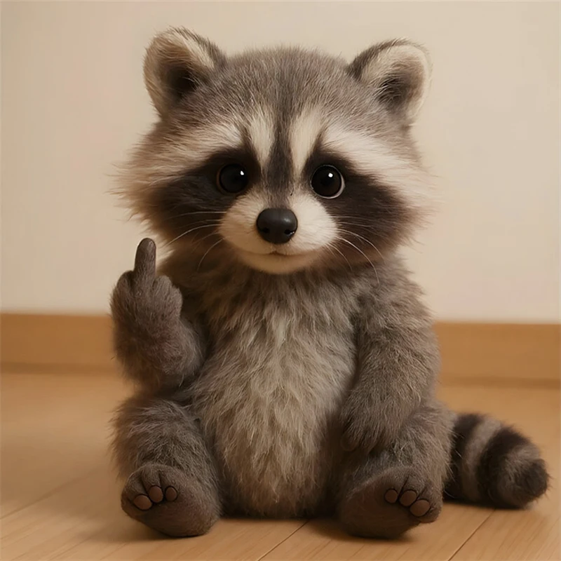 جديد الاصبع الوسطى الكرتون الحيوان مكتب تمثال الحلي مكتب المنزل موضوع حفلة طاولة بار المزاج الديكور الدعائم هدية الملحقات