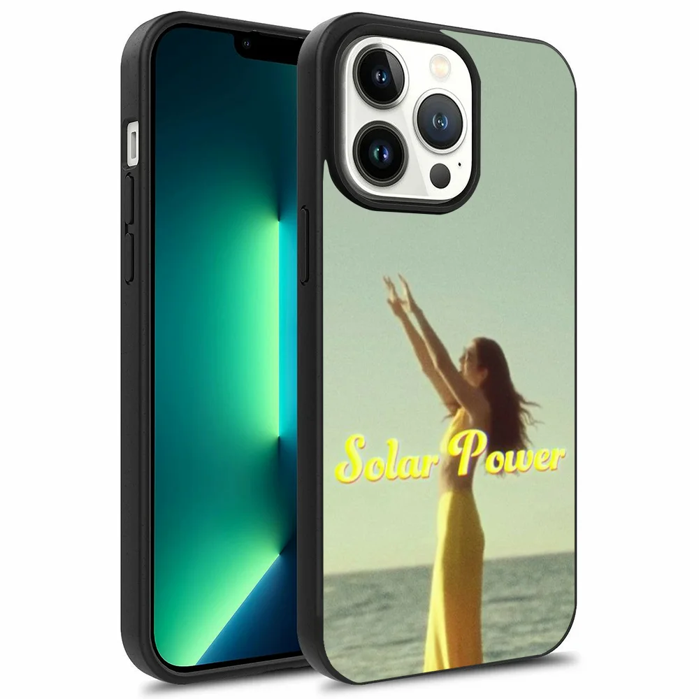 L-Lorde Solar Power Phone Case For iPhone 15,14,13,12,11,Plus,Pro,Max Mini Magsafe Magnetic Wireless Charging