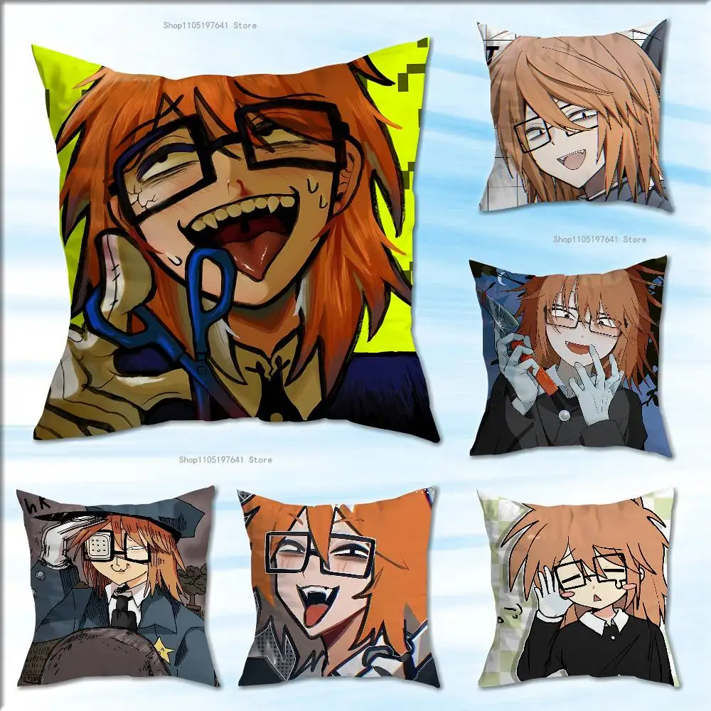 

R-Randal I-Ivory R-Ranfren Anime Celebrity Merchandise All-Match Printed Pillow Case Sofa Car Office Room Decoration Protector