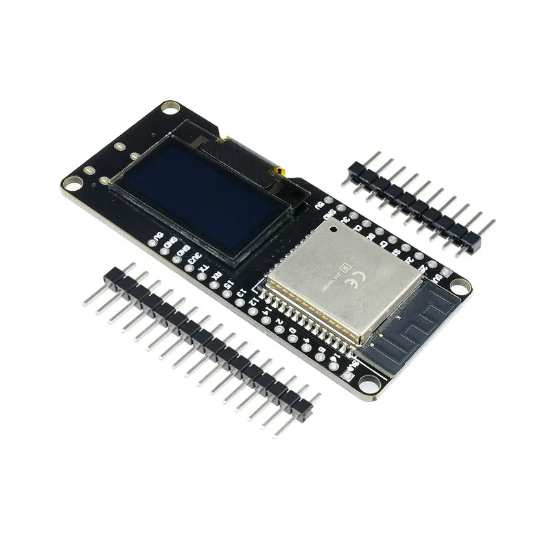 1 قطعة ESP32 ESP-WROOM-32 0.96 "بوصة OLED عرض 2.4 جيجا هرتز واي فاي BT ثنائي الوضع تطوير لوحة تركيبية لاردوينو Wemos D1 AP STA